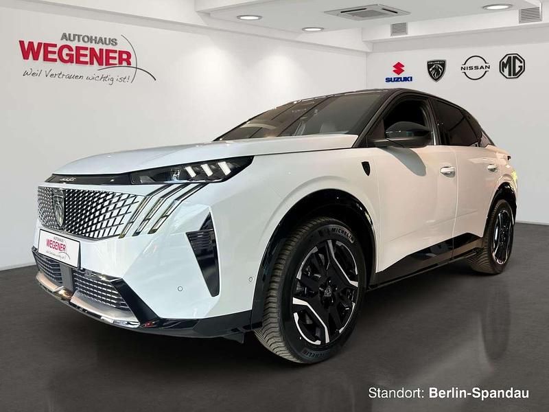 Okenit weiß met. Gebraucht 2024 Peugeot e-3008 GT SUV | 46.990 € (Guter Preis) - Bild 1/4