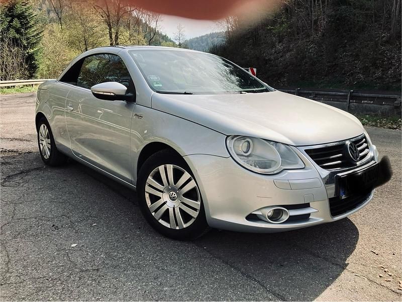 Gebraucht VW Eos 122 PS (89 kW) 2009 Silber Cabrio