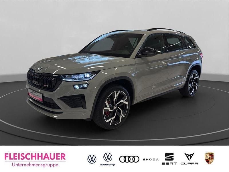 Steelgrau Gebraucht 2023 Skoda Kodiaq RS SUV | 45.980 € (Fairer Preis) - Bild 1/4