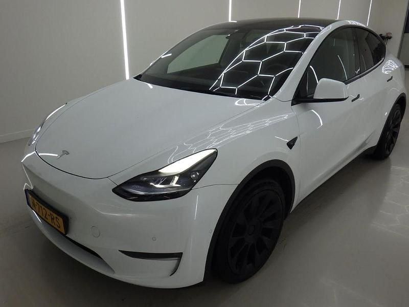 Weiß Gebraucht 2021 Tesla Model Y Long Range AWD SUV | 34.900 € (Fairer Preis) - Bild 1/4