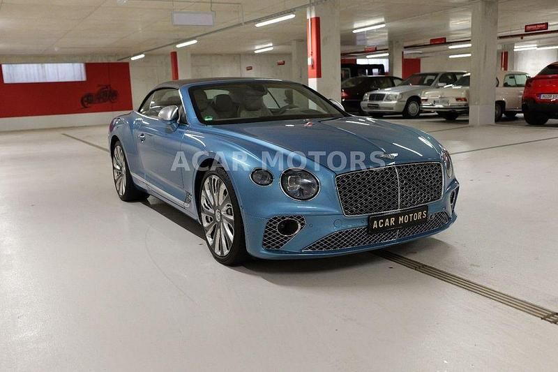 Blau Gebraucht 2022 Bentley Continental GT Convertible Cabrio | 229.000 € (Fairer Preis) - Bild 1/4
