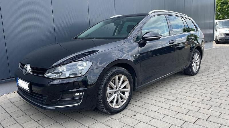 Schwarz Gebraucht 2015 VW Golf VII LOUNGE Kombi | 8.990 € (Guter Preis) - Bild 1/4