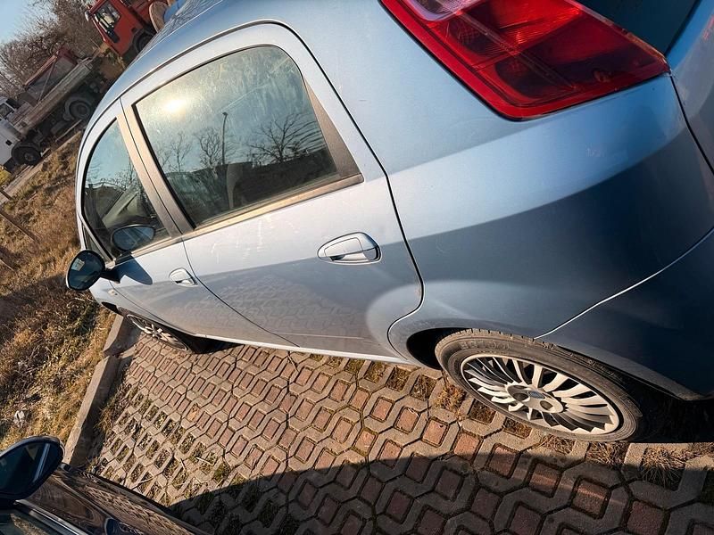 Gebraucht Fiat Punto 2012 Blau Kleinwagen