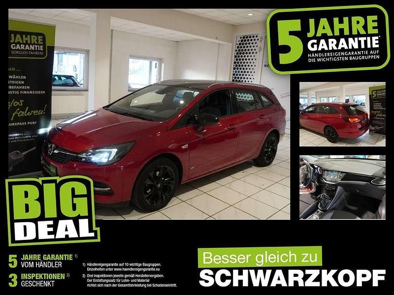 Chili rot/kardio rot Gebraucht 2022 Opel Astra Kombi | 16.670 € (Guter Preis) - Bild 1/4