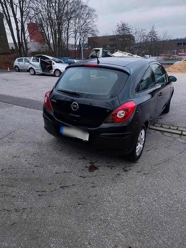 Gebraucht Opel Corsa 80 PS (58 kW) 2007 Schwarz Kleinwagen