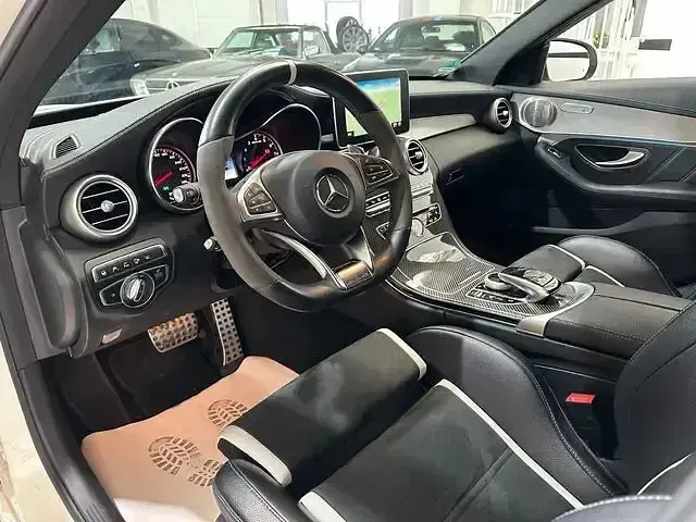 Gebraucht Mercedes C63 AMG AMG 510 PS (375 kW) 2018 Diamant weiß bright designo Kombi