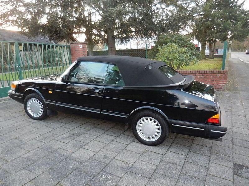 Schwarz Gebraucht 1991 Saab 900 Cabriolet Cabrio | 16.900 € - Bild 1/4