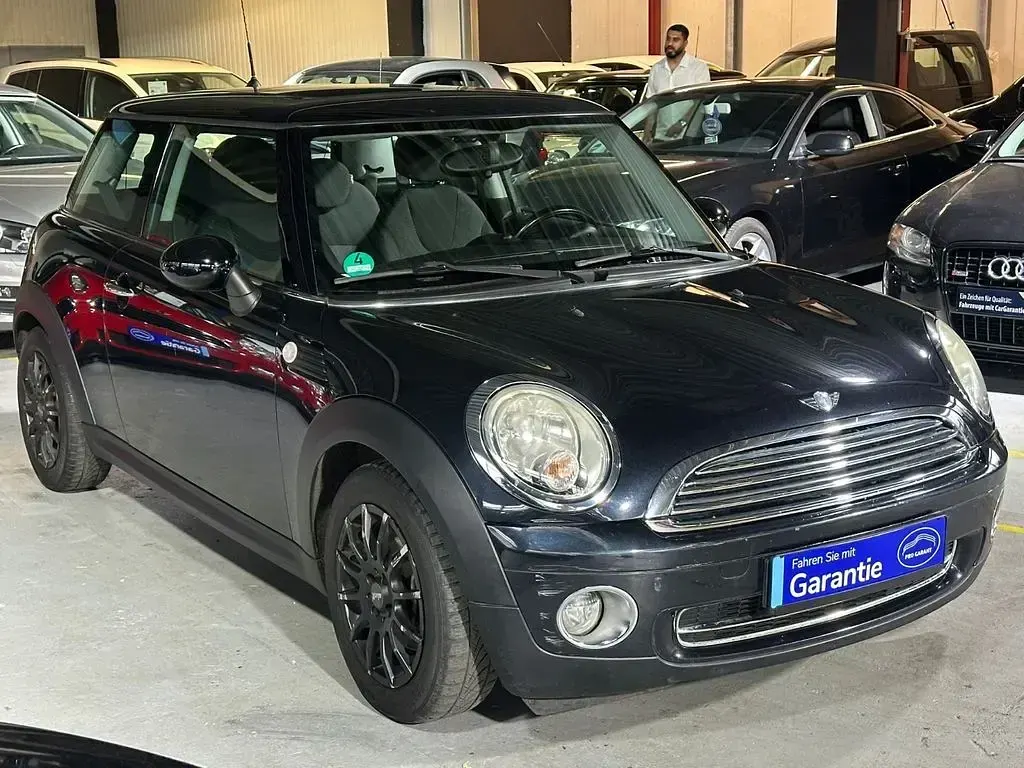 Gebraucht Mini ONE 95 PS (69 kW) 2007 Schwarz Kleinwagen