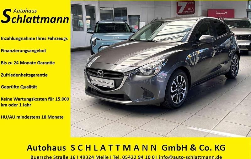 Machine grey Gebraucht 2018 Mazda 2 Kizoku Kleinwagen | 11.890 € (Fairer Preis) - Bild 1/4
