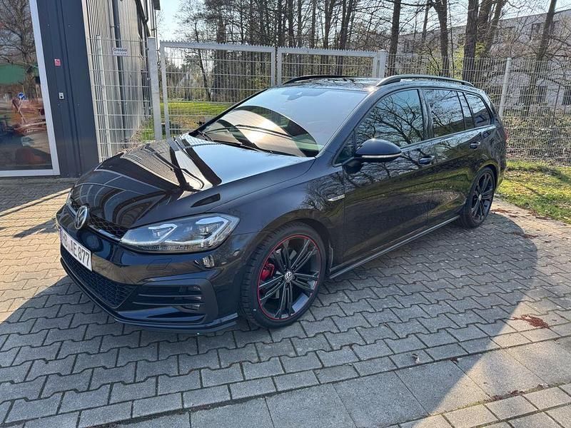 Gebraucht VW Golf VII GTD 184 PS (135 kW) 2018 Schwarz Kombi