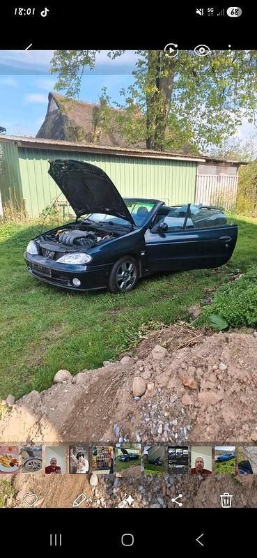 Gebraucht Renault Mégane Cabriolet 140 PS (102 kW) 2000 Cabrio