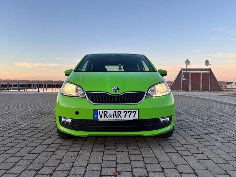 Gebraucht Skoda Citigo Clever 75 PS (55 kW) 2018 Grün Kleinwagen