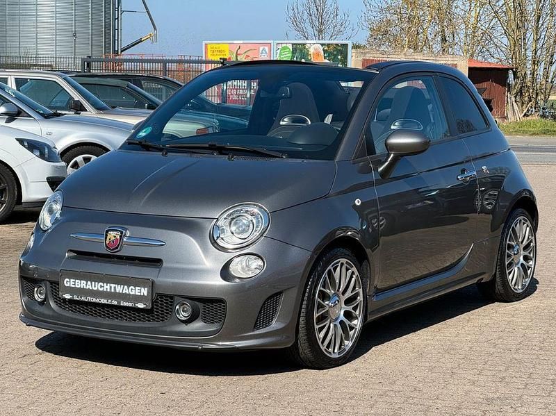 Grau Gebraucht 2014 Abarth 500C Custom Cabrio | 9.490 € (Fairer Preis) - Bild 1/4