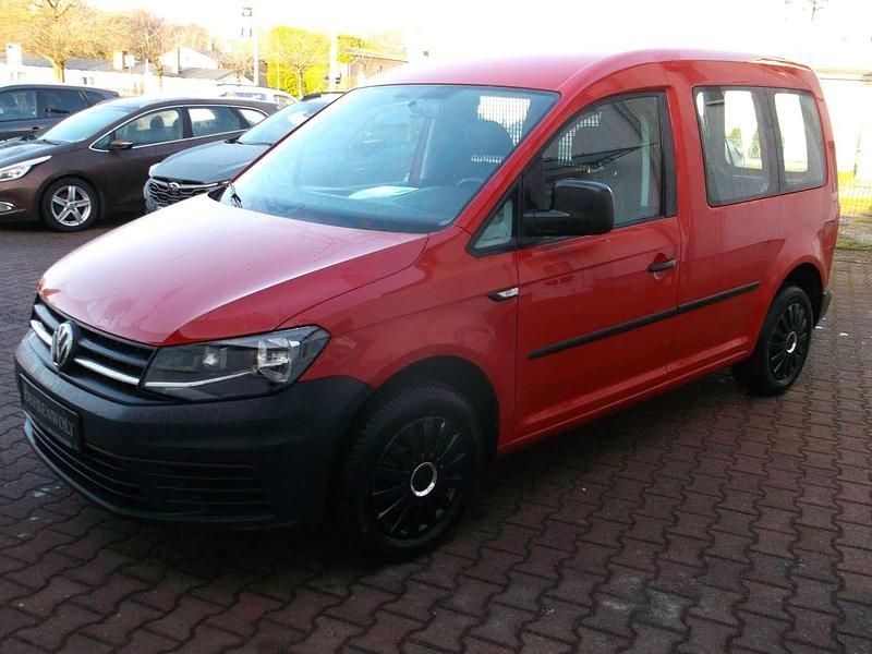 Gebraucht VW Caddy 75 PS (55 kW) 2017 Rot Van / Kleinbus