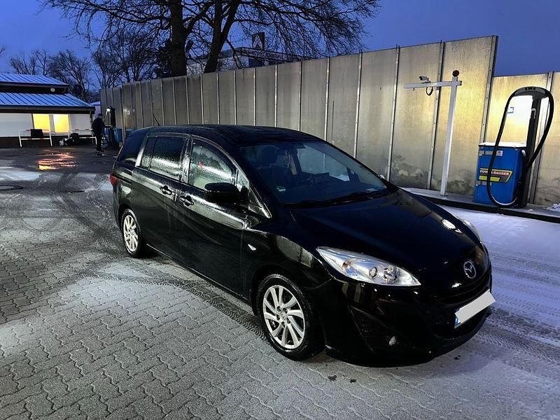 Gebraucht Mazda 5 Center-Line 116 PS (85 kW) 2011 Schwarz Van / Kleinbus