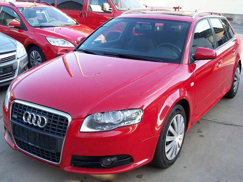 Brillantrot Gebraucht 2007 Audi A4 S-Line Kombi | 3.999 € (Fairer Preis) - Bild 1/4