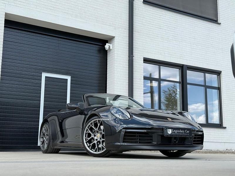 Schwarz Gebraucht 2021 Porsche 911 Carrera 4S Cabriolet Cabrio | 139.950 € (Fairer Preis) - Bild 1/4
