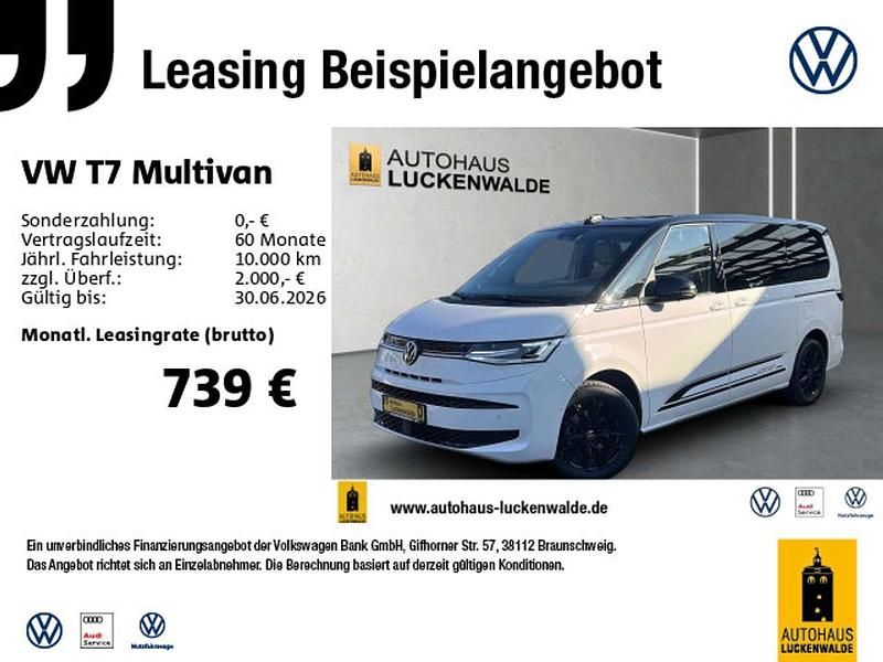 Neu VW Multivan Edition 150 PS (110 kW) 2025 Candyweiß deep black perleffe Van