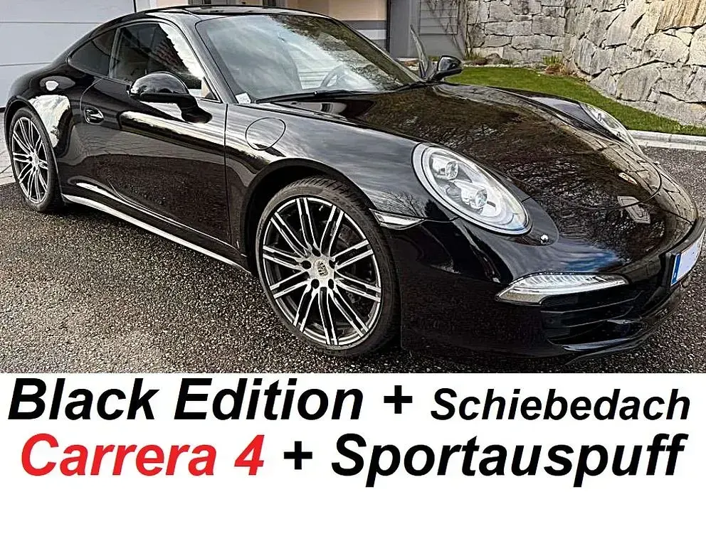 Gebraucht Porsche 991 Black Edition 349 PS (256 kW) 2015 Schwarz