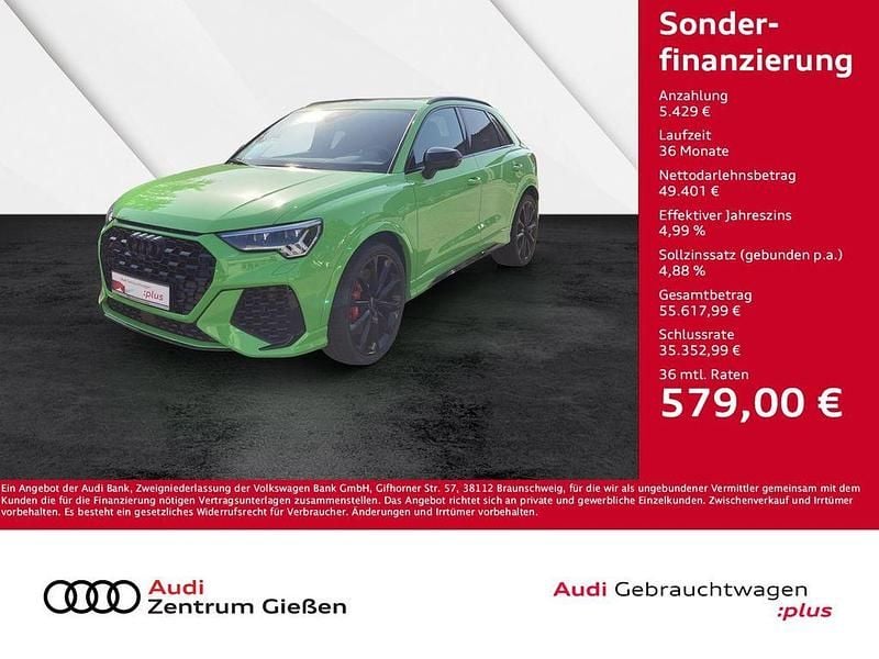 Grün Gebraucht 2023 Audi RS Q3 Sport SUV | 54.830 € (Fairer Preis) - Bild 1/4