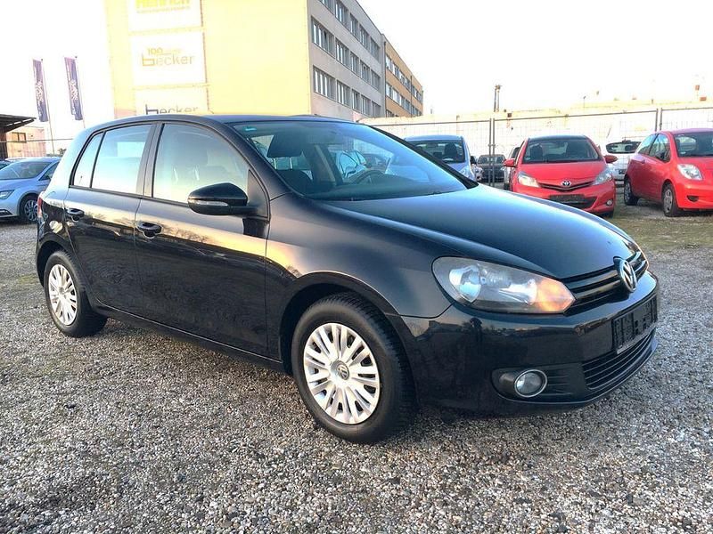 Gebraucht VW Golf VI Trendline 86 PS (63 kW) 2011 Schwarz Kleinwagen