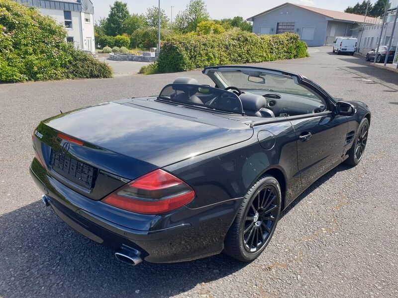 Gebraucht Mercedes SL500 306 PS (225 kW) 2003 Obsidianschwarz  metalliclack Cabrio