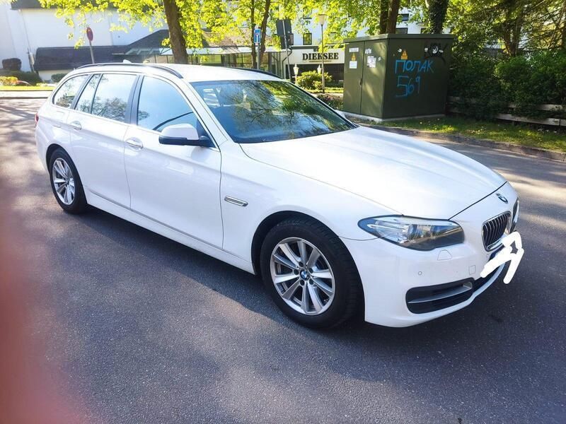 Weiß Gebraucht 2014 BMW 525 Kombi | 8.990 € (Fairer Preis) - Bild 1/4