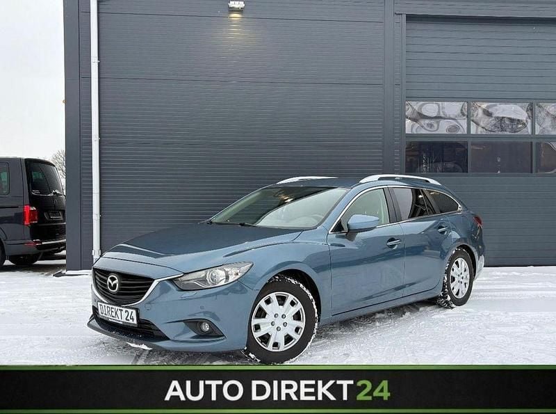 Gebraucht Mazda 6 Center-Line 150 PS (110 kW) 2014 Blau Kombi