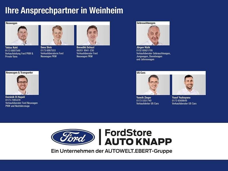 Gebraucht Ford Tourneo Titanium 136 PS (100 kW) 2024 Schwarz Van / Kleinbus