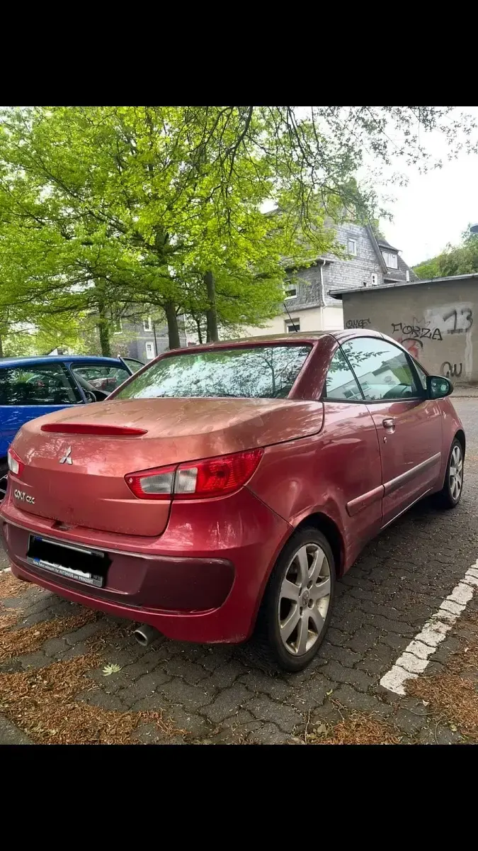 Gebraucht Mitsubishi Colt 109 PS (80 kW) 2007 Rot Cabrio
