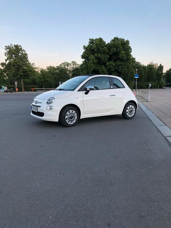 Weiß Gebraucht 2017 Fiat 500C Mirror Cabrio | 7.490 € (Guter Preis) - Bild 1/4