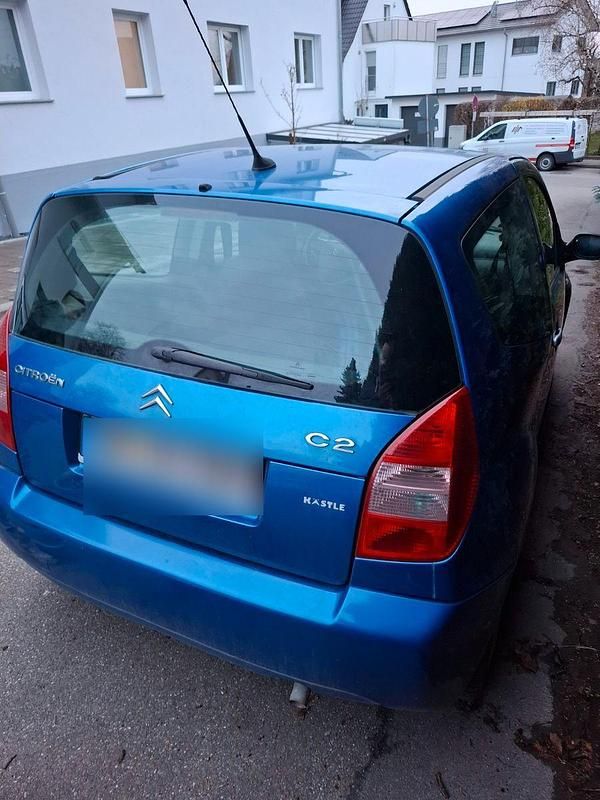 Gebraucht Citroën C2 Comfort 73 PS (53 kW) 2006 Blau Kleinwagen