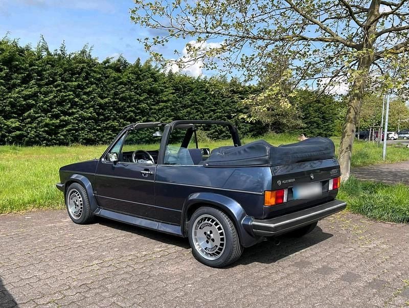 Second-hand VW Golf 90 CP (66 kW) 1994 Albastru Cabrio