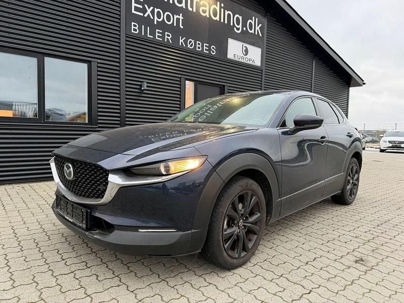 Blau Gebraucht 2022 Mazda CX-30 Homura-Line SUV | 18.500 € (Superpreis) - Bild 1/4