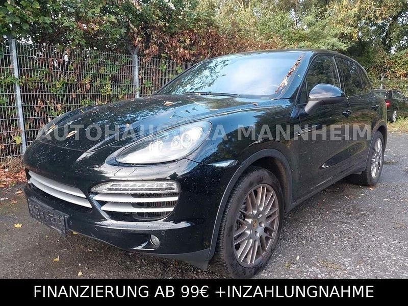 Schwarz Gebraucht 2014 Porsche Cayenne Platinum Edition SUV | 26.490 € (Guter Preis) - Bild 1/4