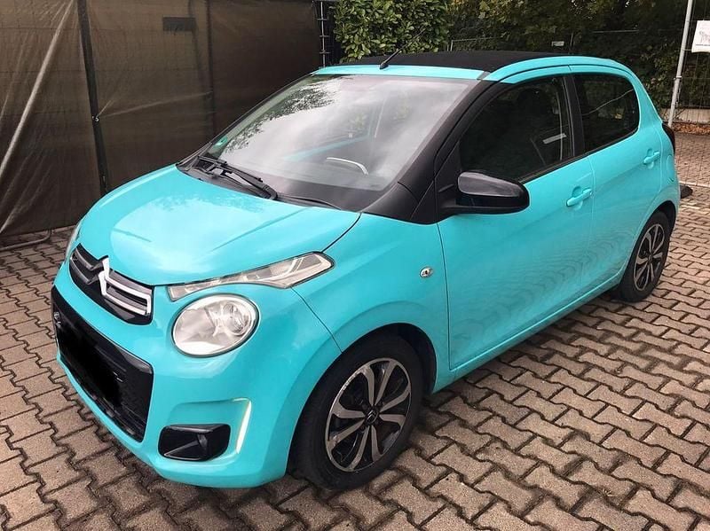 Blau Gebraucht 2015 Citroën C1 Shine Kleinwagen | 5.555 € (Guter Preis) - Bild 1/4