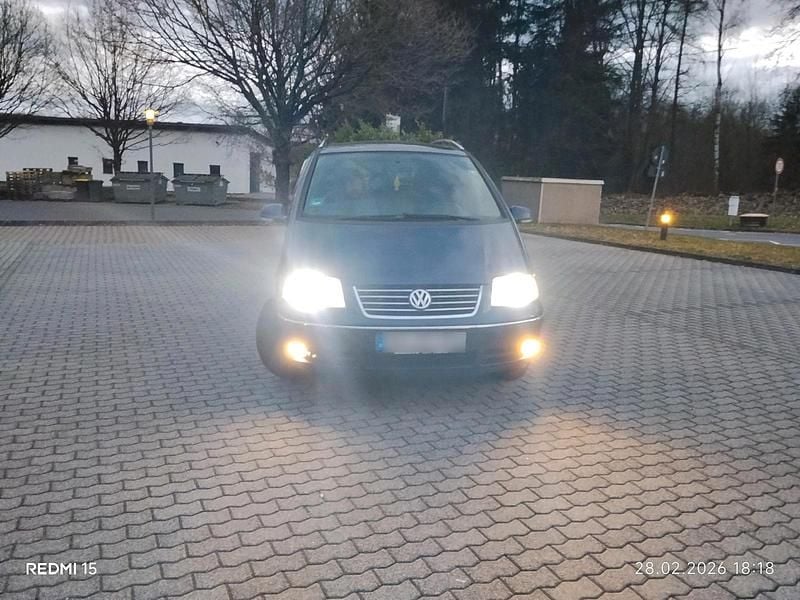 Gebraucht VW Sharan 140 PS (102 kW) 2008 Blau Van / Kleinbus