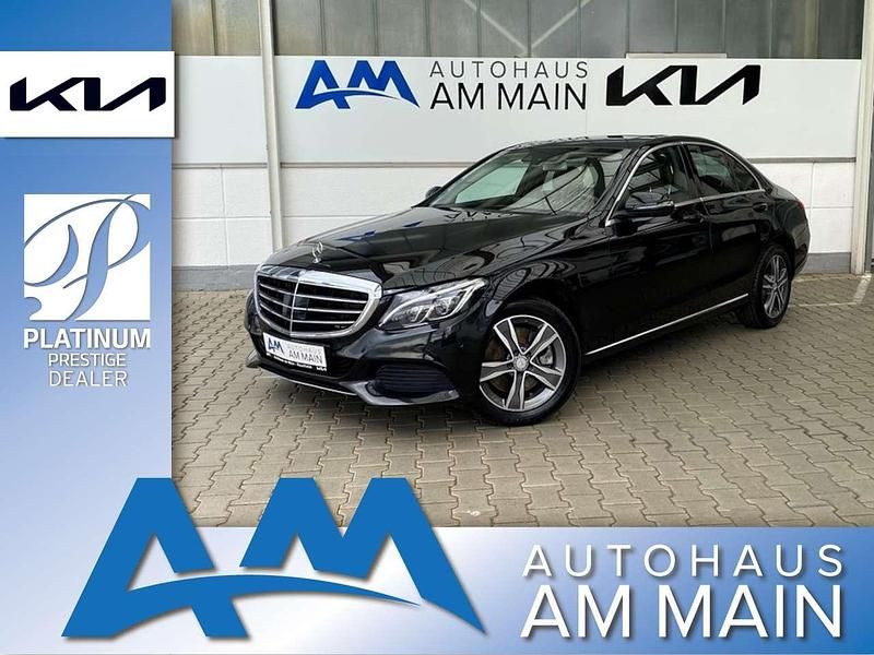 Schwarz Gebraucht 2016 Mercedes C250 Exclusive Limousine | 22.950 € (Etwas zu teuer) - Bild 1/4