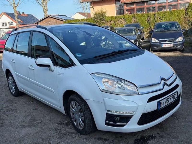 Gebraucht Citroën Grand C4 Picasso SELECTION 112 PS (82 kW) 2012 Lack weiss banquise/deckend Van / Kleinbus