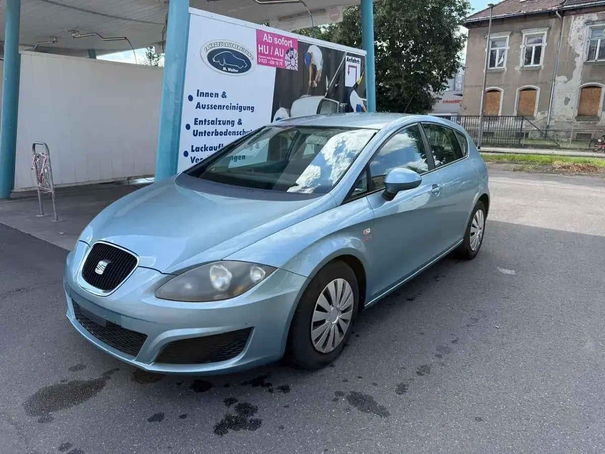 Gebraucht Seat Leon Reference 86 PS (63 kW) 2009 Blau Kleinwagen