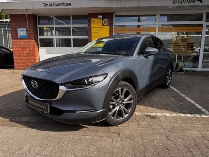 Grau Gebraucht 2021 Mazda CX-30 Edition SUV | 25.449 € (Etwas zu teuer) - Bild 1/4
