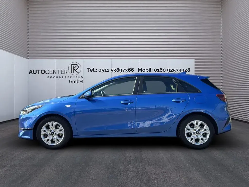 Gebraucht Kia Ceed Edition 7 120 PS (88 kW) 2022 Blau Kleinwagen