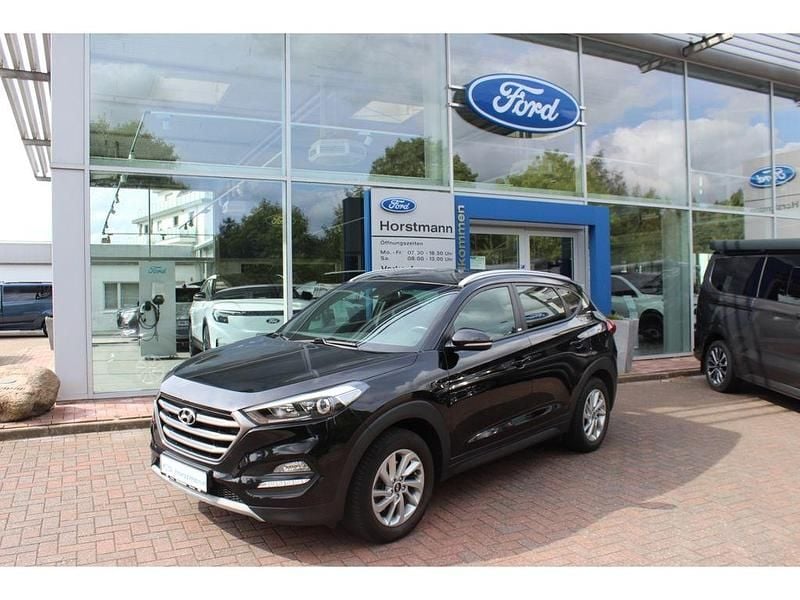 Phantom black Gebraucht 2018 Hyundai Tucson Passion SUV | 13.750 € (Guter Preis) - Bild 1/4