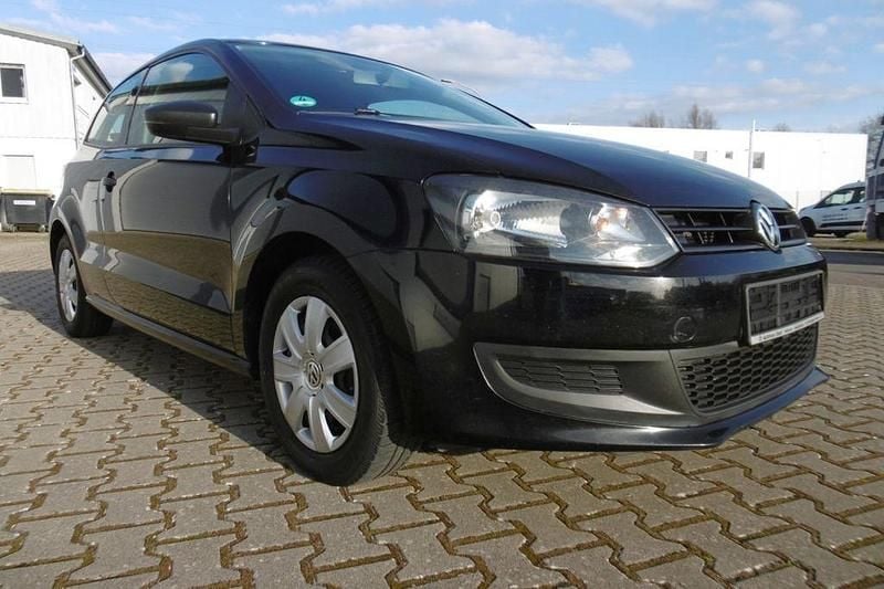 Gebraucht VW Polo Trendline 75 PS (55 kW) 2010 Schwarz Kleinwagen