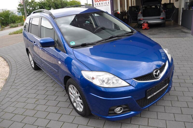 Blau Gebraucht 2008 Mazda 5 Exclusive Van / Kleinbus | 4.250 € (Fairer Preis) - Bild 1/4