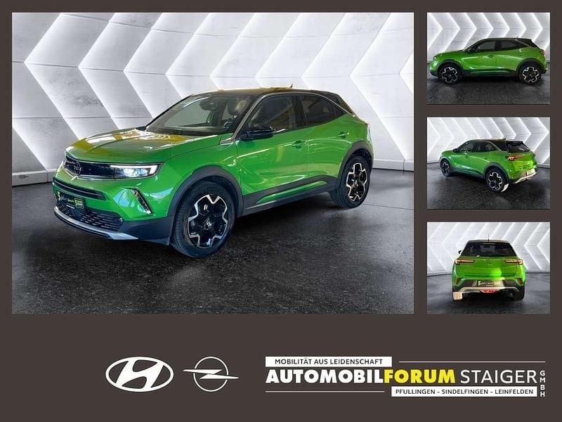 Matcha green/ikone gruen Gebraucht 2022 Opel Mokka Ultimate SUV | 17.890 € (Superpreis) - Bild 1/4