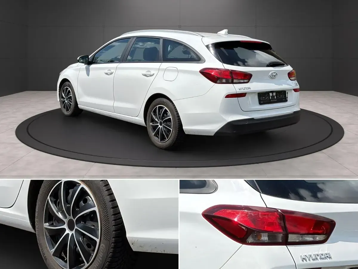 Gebraucht Hyundai i30 Trend 116 PS (85 kW) 2018 Weiß Kombi