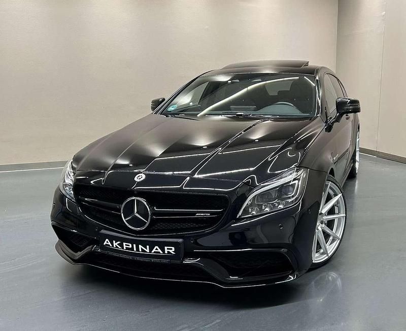 Obsidianschwarz Gebraucht 2017 Mercedes CLS63 AMG Shooting Brake AMG Kombi | 53.800 € - Bild 1/4