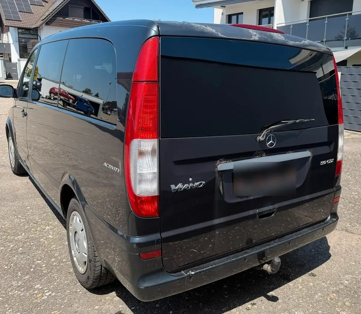 Gebraucht Mercedes Viano 204 PS (150 kW) 2007 Schwarz Van / Kleinbus