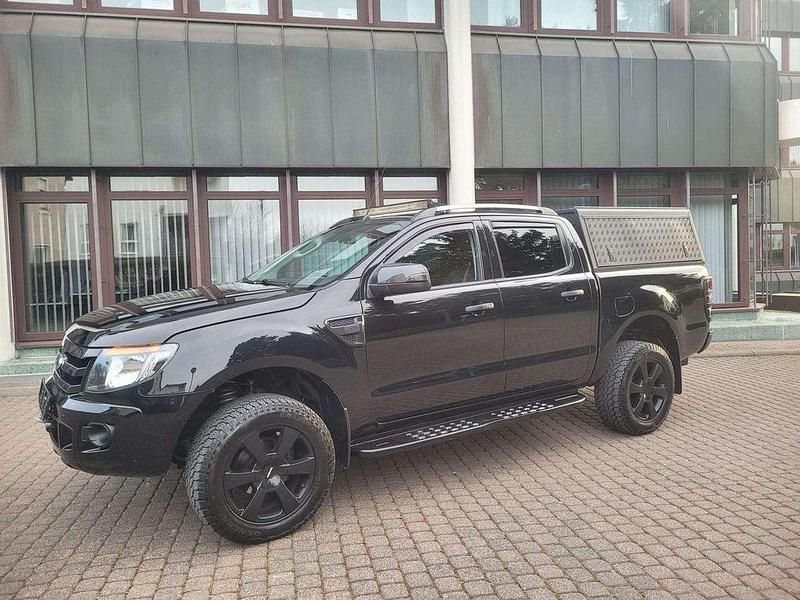 Gebraucht Ford Ranger Wildtrack 200 PS (147 kW) 2015 Pantherschwarz metallic Pickup